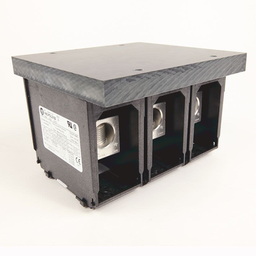 A-B Rockwell 1492-PDL3161 175 A Power Distribution Block