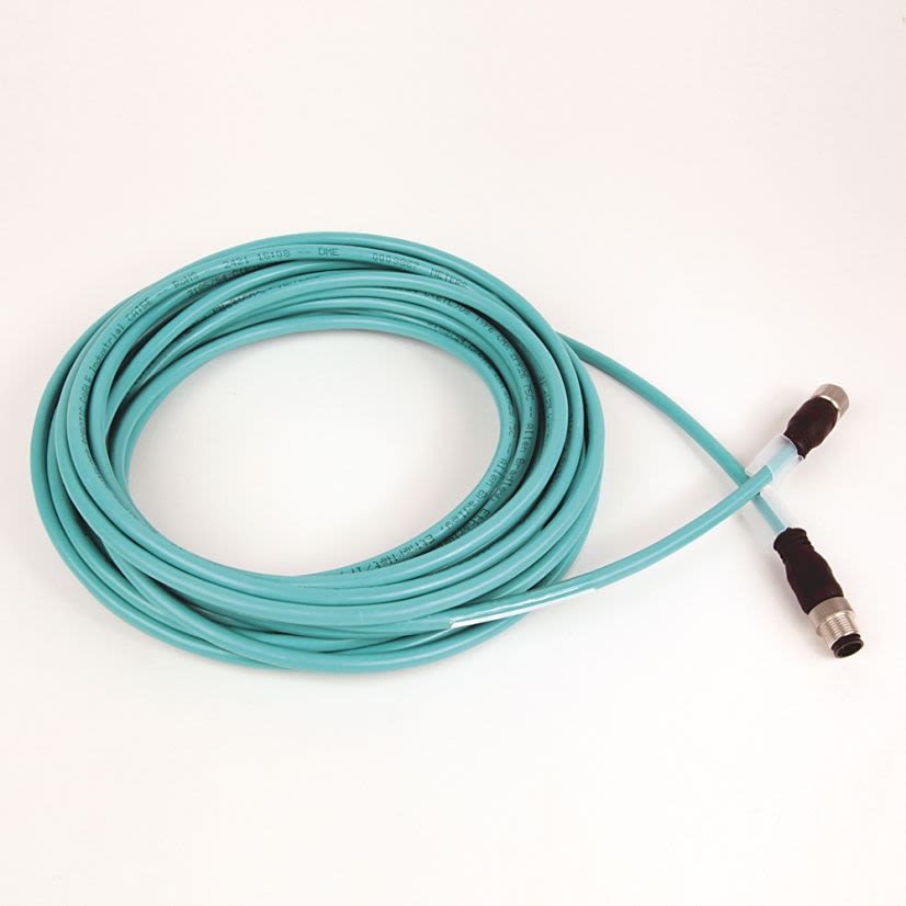 A-B Rockwell 1585D-M4UBDF-10 Micro D-Code, QD Style Ethernet Media