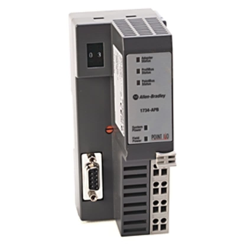 A-B Rockwell 1734-APB Point I/O Profibus-DP Network Adapter