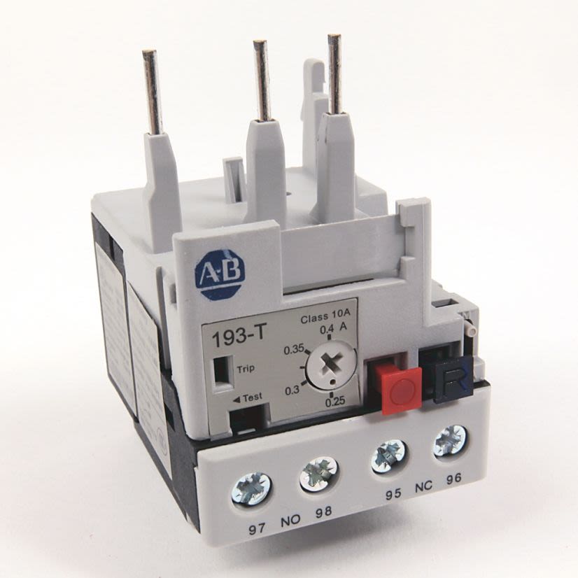 A-B Rockwell 193-T1AA40 0.25-0.4 A IEC Bimetallic Overload Relay