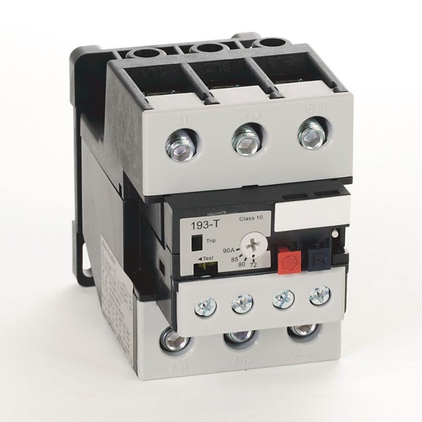 A-B Rockwell 193-T1DC90P 72-90 A IEC Bimetallic Overload Relay
