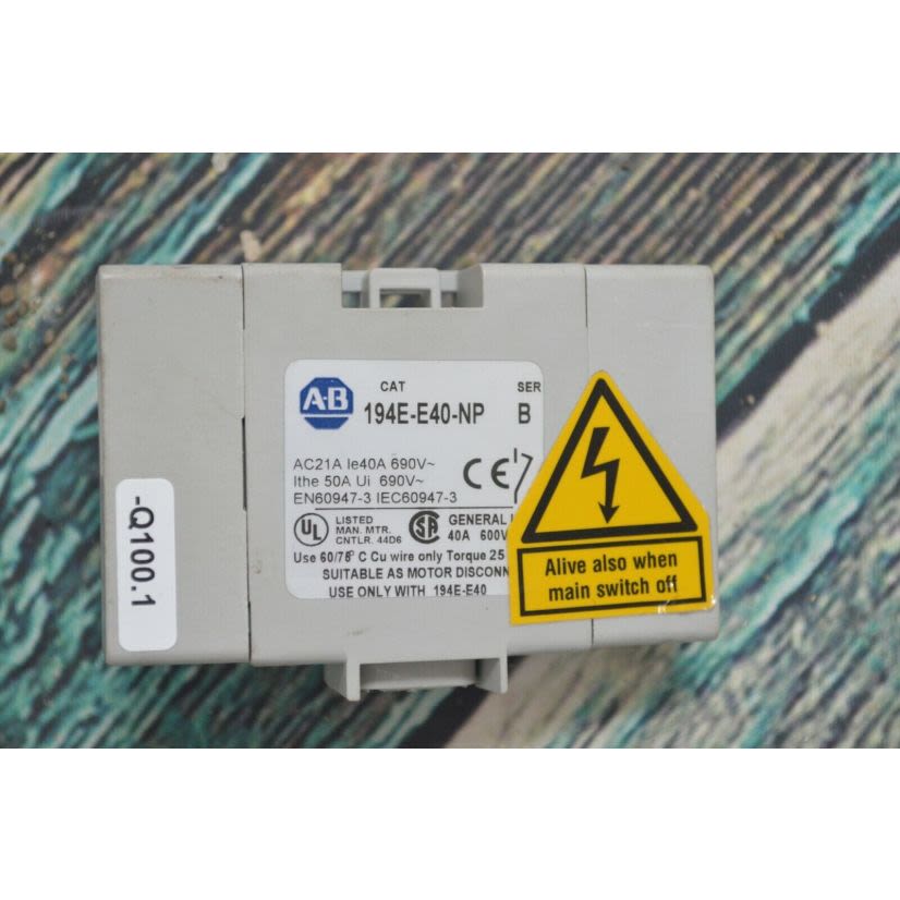 A-B Rockwell  194E-E40-NP Additional Pole 40A