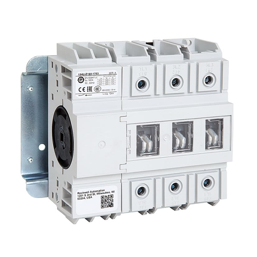 A-B Rockwell  194U-E160-1753 194U 160A Front Mount Disconnect