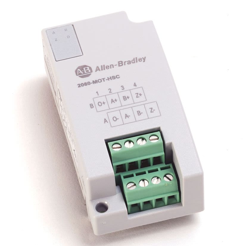A-B Rockwell 2080-MOT-HSC Micro800 250KHz HSC PLug-In