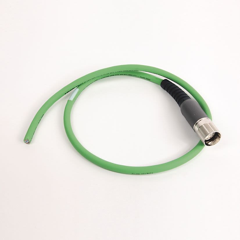 A-B Rockwell 2090-CFBM7DF-CEAA01 MP-Series 1m Servo Feedback Cable