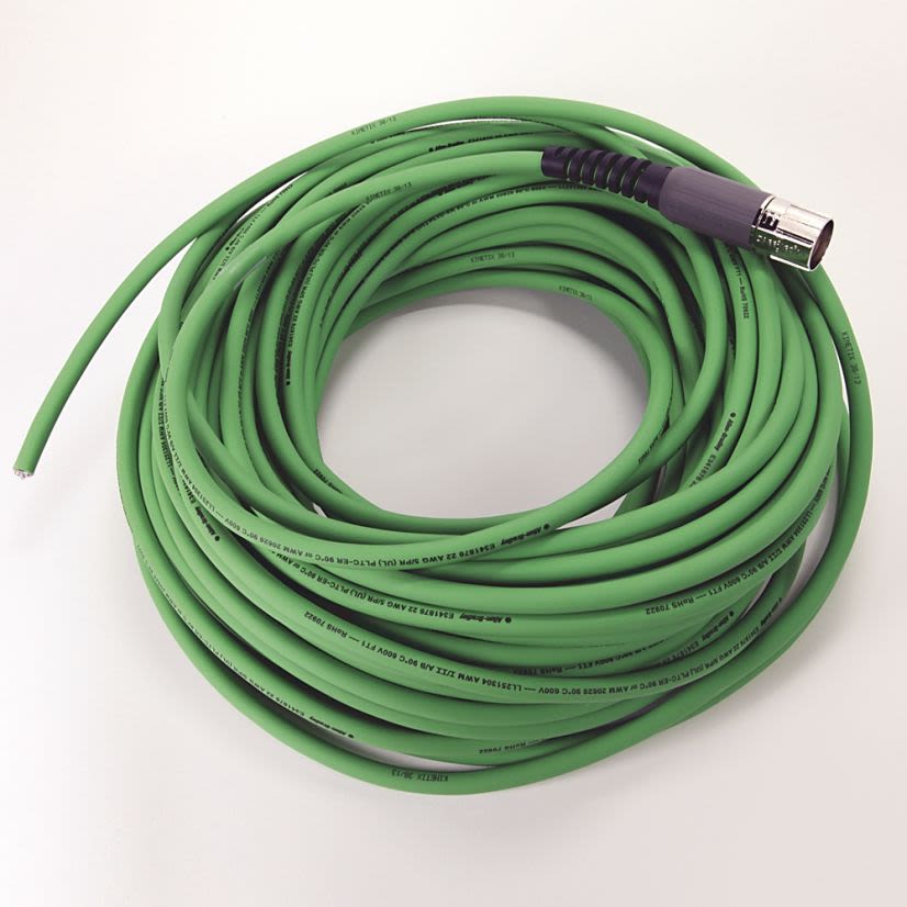 A-B Rockwell 2090-CFBM7DF-CEAA40 MP-Series 40m Servo Feedback Cable