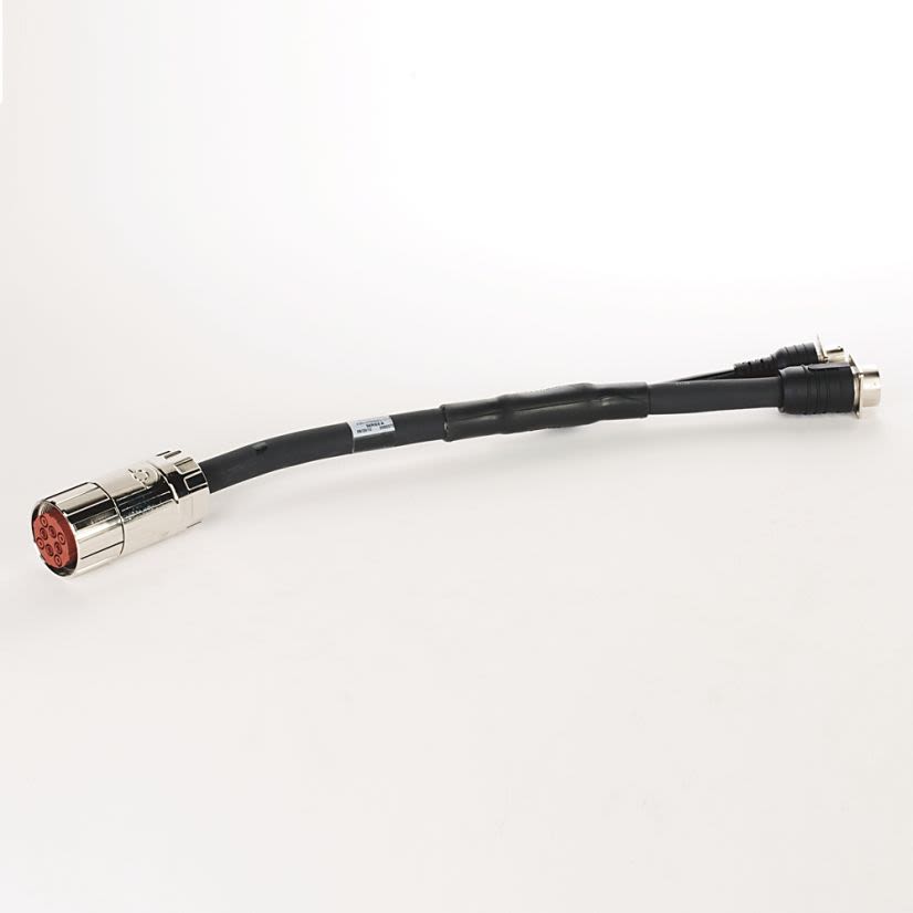 A-B Rockwell 2090-CPBM4E2-14TR MP-Series 0.5m Length Transition Cable