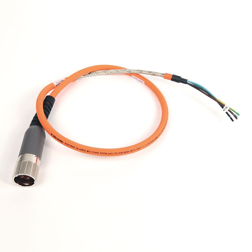 A-B Rockwell  2090-CPWM7DF-16AA60 MP-Series 60M Servo Power Cable