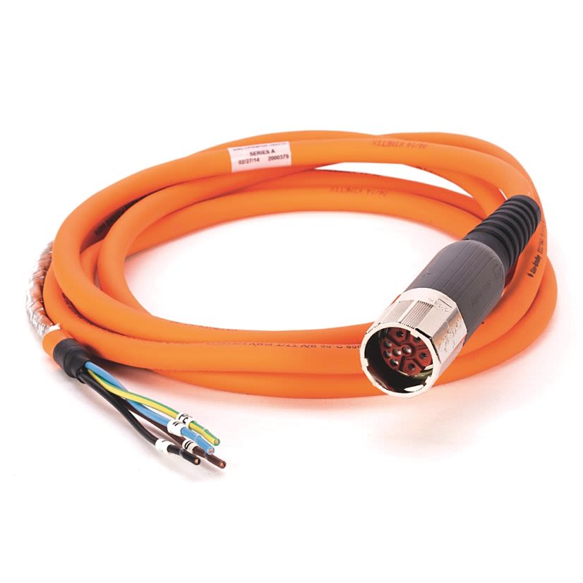A-B Rockwell 2090-CPWM7DF-16AF03 MP-Series 3m Length Power Cable