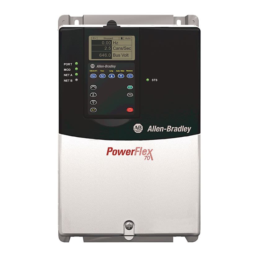 A-B Rockwell 20AD014A0AYNANC0 PowerFlex 70 AC Drive 14 A at 10 Hp 20A