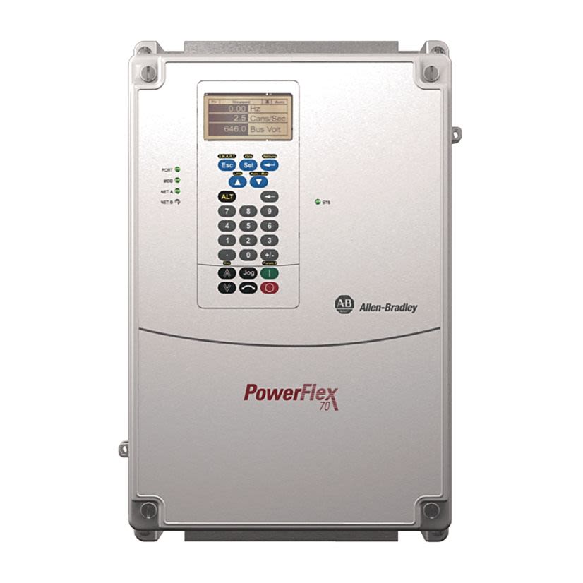 A-B Rockwell 20AD011C3AYNANC0 PowerFlex 70 AC Drive 11 A at 7.5 Hp 20A