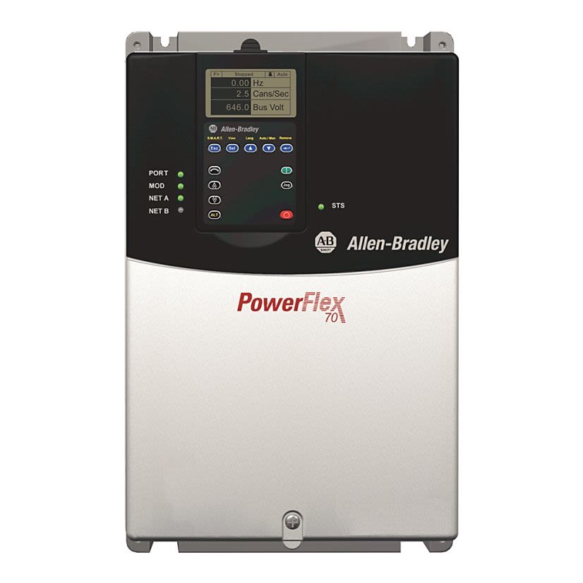 A-B Rockwell  20AD022A0AYNANC0 PowerFlex 70 AC Drive 22 A AT 15 HP 20A