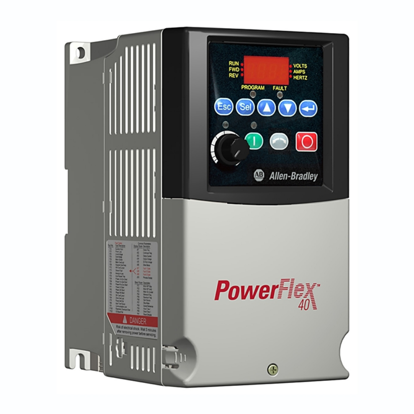 A-B Rockwell  22B-D2P3N104 PowerFlex 40- 0.75 KW (1 HP) AC Drive