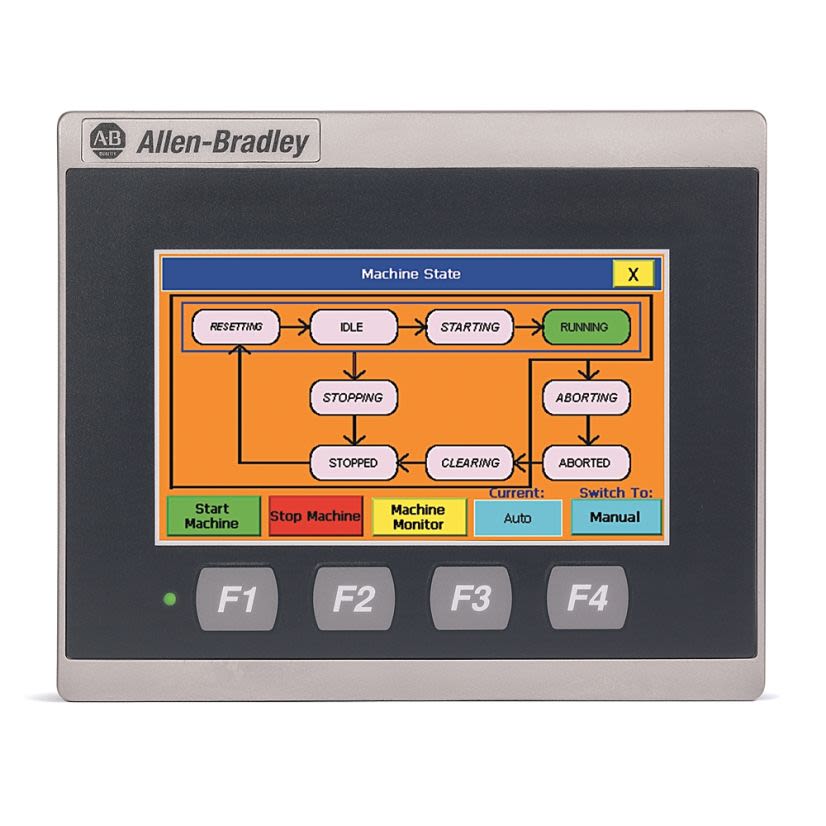 A-B Rockwell  2711R-T4T PanelView 800 4.3-Inch HMI Terminal