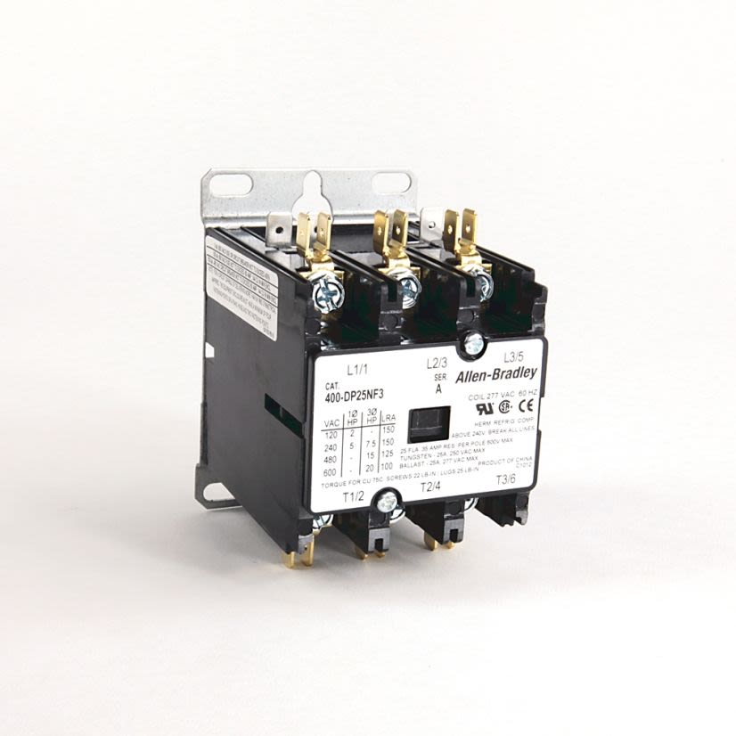 A-B Rockwell 400-DP25NF2 25 Amp Definite Purpose Contactor