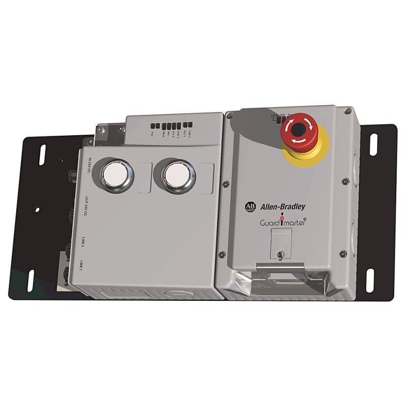 A-B Rockwell  442G-MABLB-UR-E0P49 PTL Right Ethernet Lock Module