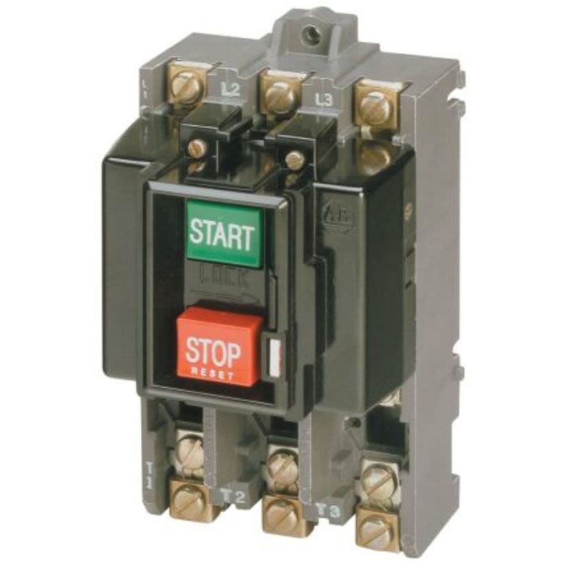 A-B Rockwell 609-BAW NEMA Size 1 Manual Motor Starter