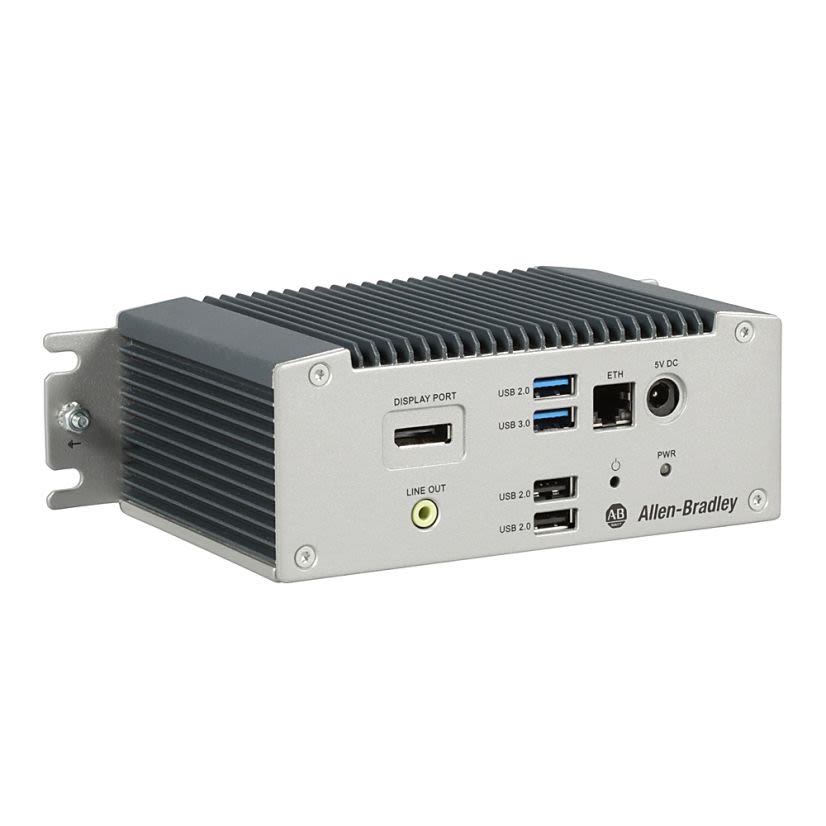A-B Rockwell  6200T-BA Compact THINManager Client, Single Core, No SSD. Single Port Ethernet, THINManager READY, Single Display Output 5VDC