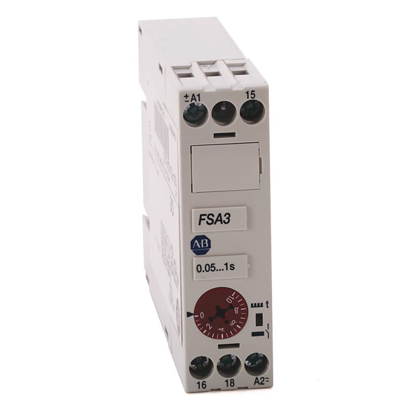 **DISCONTINUED** A-B Rockwell 700-FSB3JU23 High Performance Timing Relay, Off Delay .15hr to 3hr **FUNCTIONAL REPLACEMENT-BACKWARD COMPATIBLE to 700-FSB6UU23**