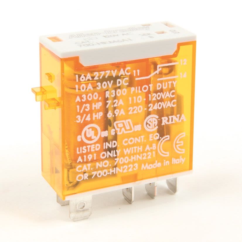 A-B Rockwell ICCG 700-HKM6A1 SPDT Plug IN 120 V Relay