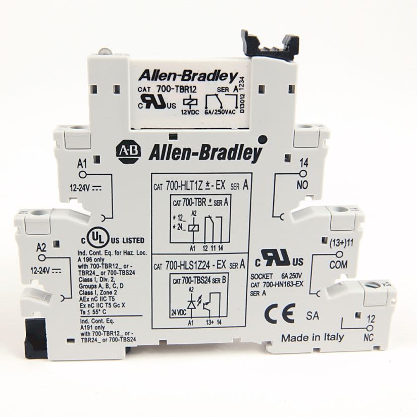 A-B Rockwell 700-HLT1Z24-EX GP Terminal Block Relay