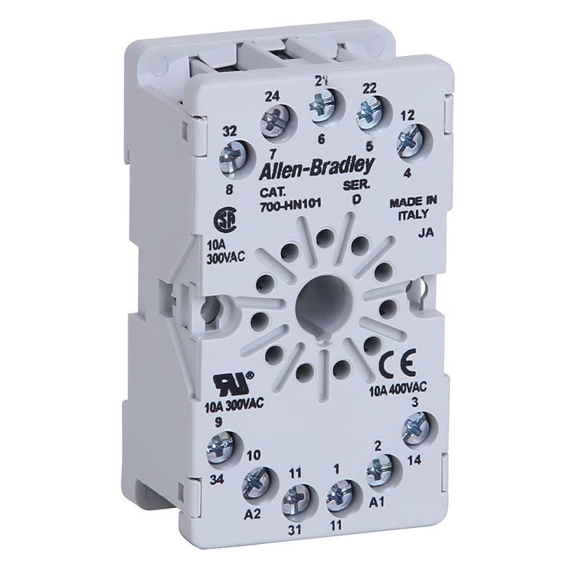 A-B Rockwell 700-HN101 11 Pin Tube Based Relay Socket Pack