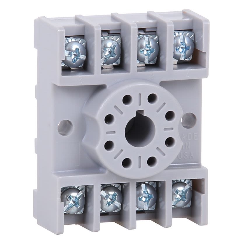 A-B Rockwell  700-HN125 8-Pin Screw Term Tube Base Socket Based Relay Socket