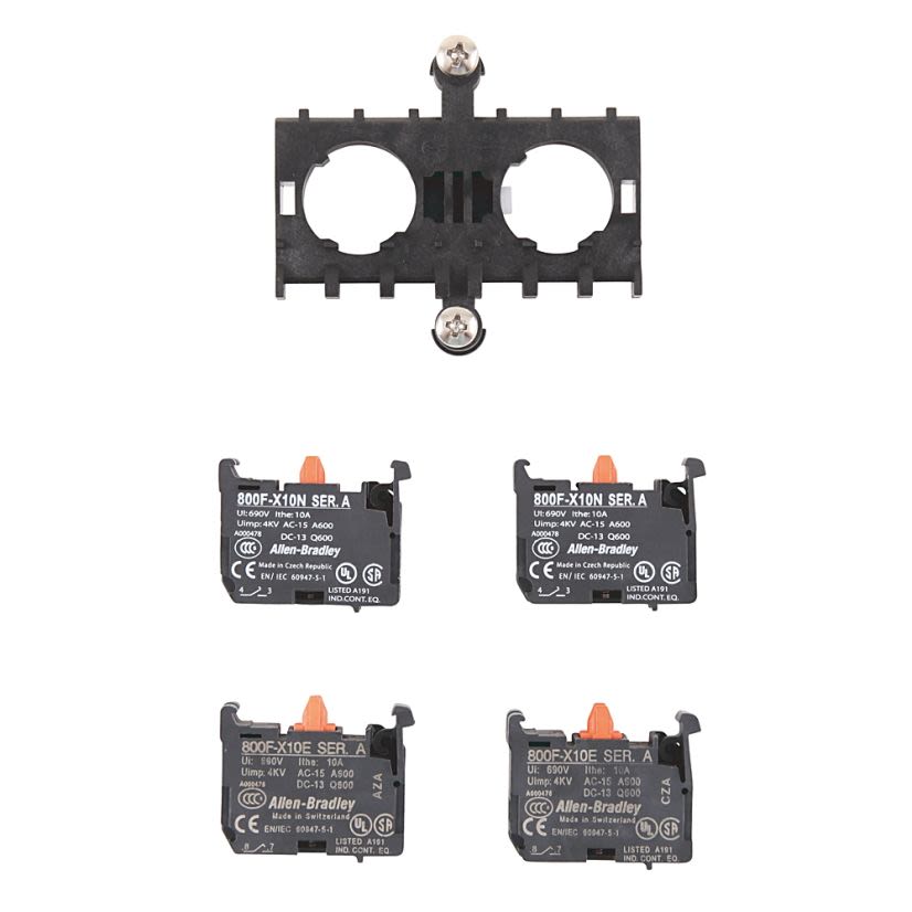 A-B Rockwell  800F-LX40C Latch And CB 2-Speed M-InterLock