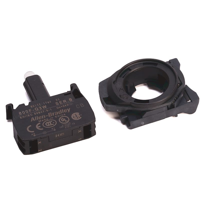 A-B Rockwell 800F-PQ3RQ02 22mm Back of Panel Composite 800F PB