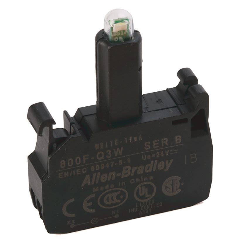 A-B Rockwell 800F-Q3W 22mm LED Module 800F PB