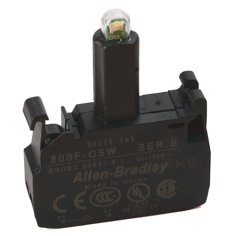A-B Rockwell 800F-Q5W 22mm LED Module 800F PB