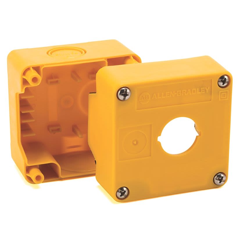 A-B Rockwell 800FD-1PY 22mm Enclosure 800F PB