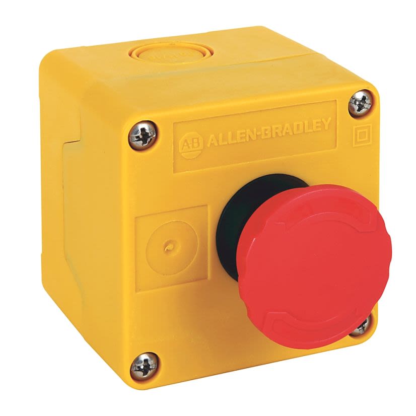 A-B Rockwell  800FD-1SYPQ3 800FD EMERGENCY Stop Assembled Station