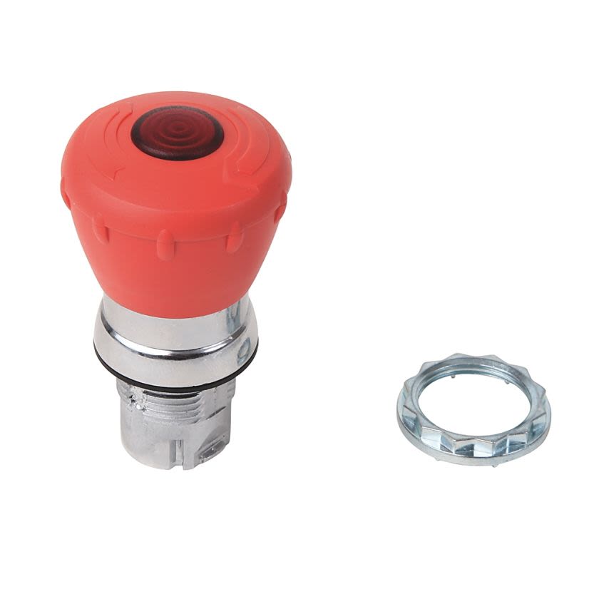 A-B Rockwell 800FM-LMT44 22mm Twist To Release E-Stop 800F PB