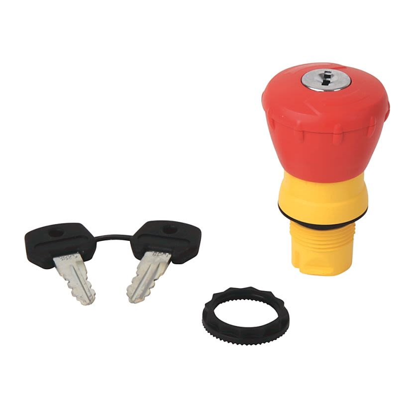 A-B Rockwell 800FP-MK44 22mm Twist To Release E-Stop 800F PB