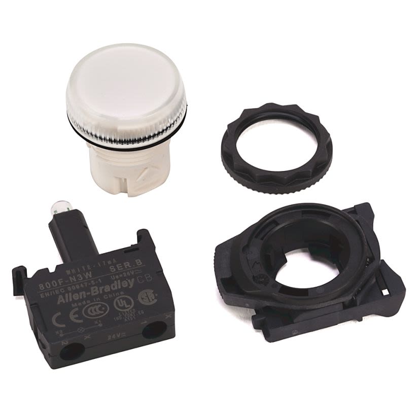 A-B Rockwell 800FP-P7PN5W 22mm Pilot Light 800F PB