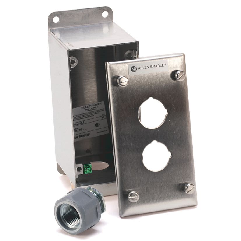 A-B Rockwell 800H-3HZ4 30mm Push Button Enclosure 800H PB