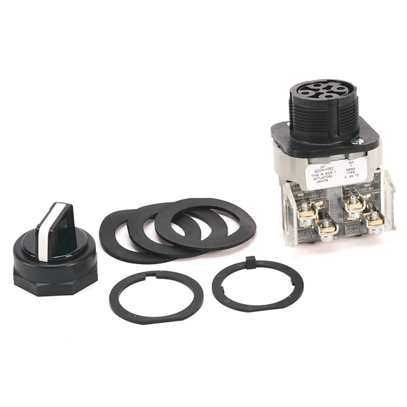 A-B Rockwell 800H-HR2D1 30mm Selector Switch 800H PB