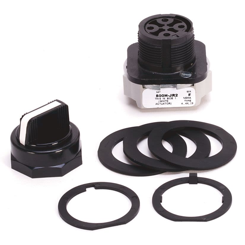 A-B Rockwell 800H-JR5KC1B 30mm Selector Switch 800H PB