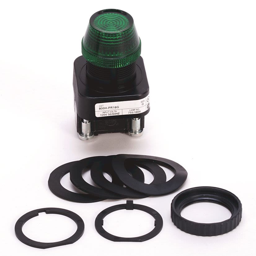 A-B Rockwell 800H-PR16G 30mm Pilot Light 800H PB