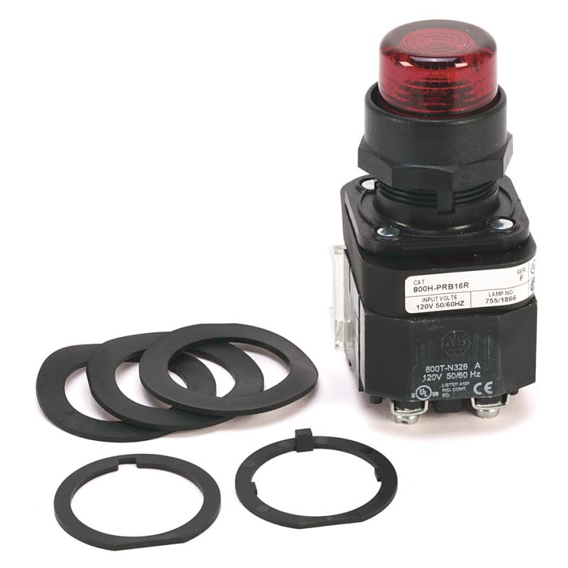 A-B Rockwell 800H-QRBH2A 30mm Momentary Push Button 800H PB