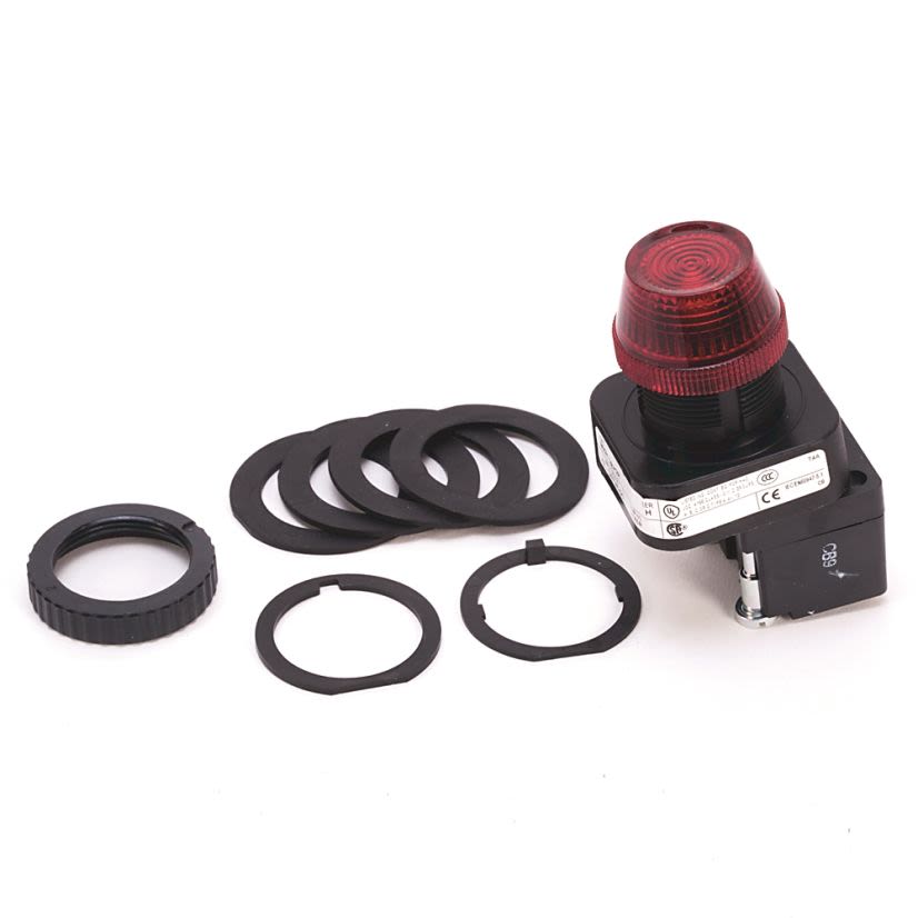 A-B Rockwell 800H-QRH2R 30mm Pilot Light 800H PB