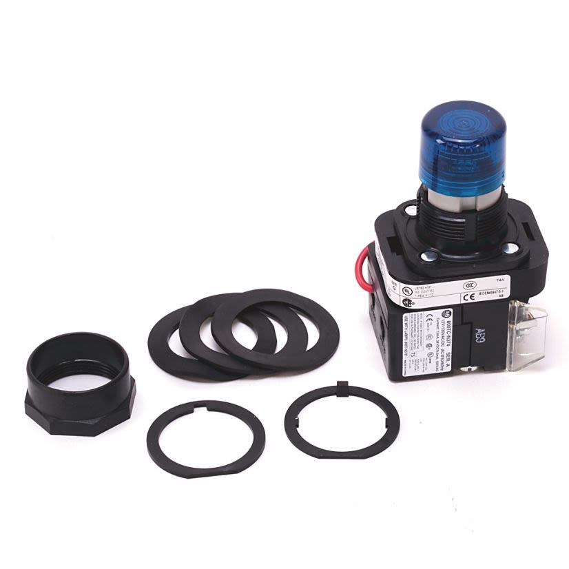 A-B Rockwell 800H-QRTH2B 30mm Pilot Light 800H PB