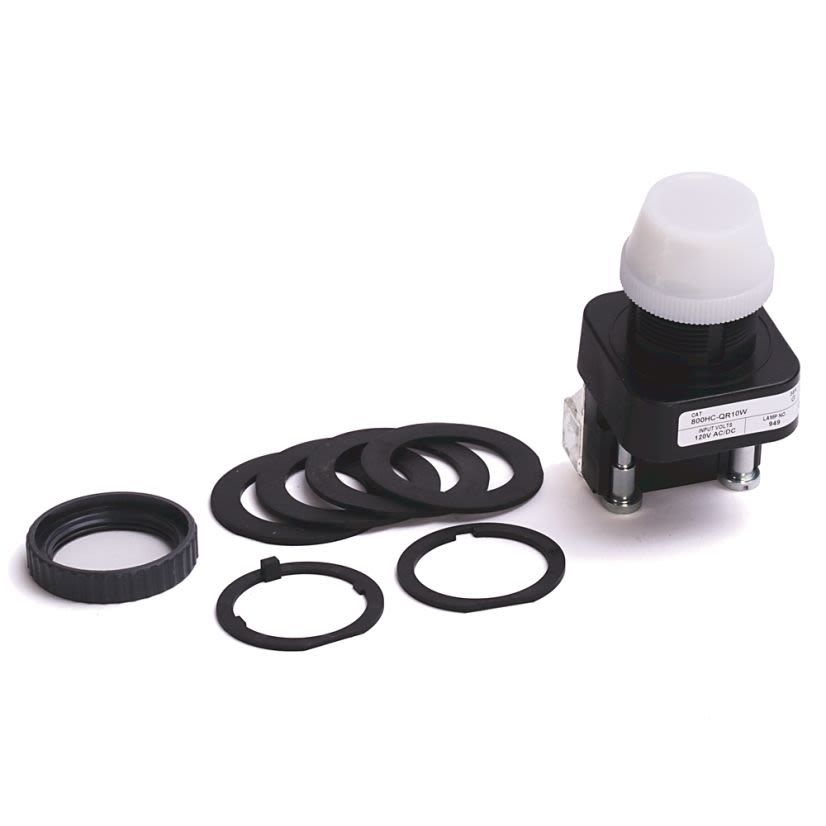 A-B Rockwell 800HC-QRBH2R 30mm Momentary Push Button 800H PB