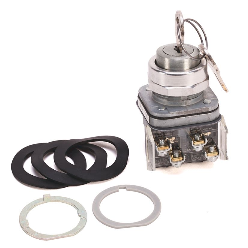 A-B Rockwell 800T-E24 30mm Cylinder Lock Push Button 800T PB