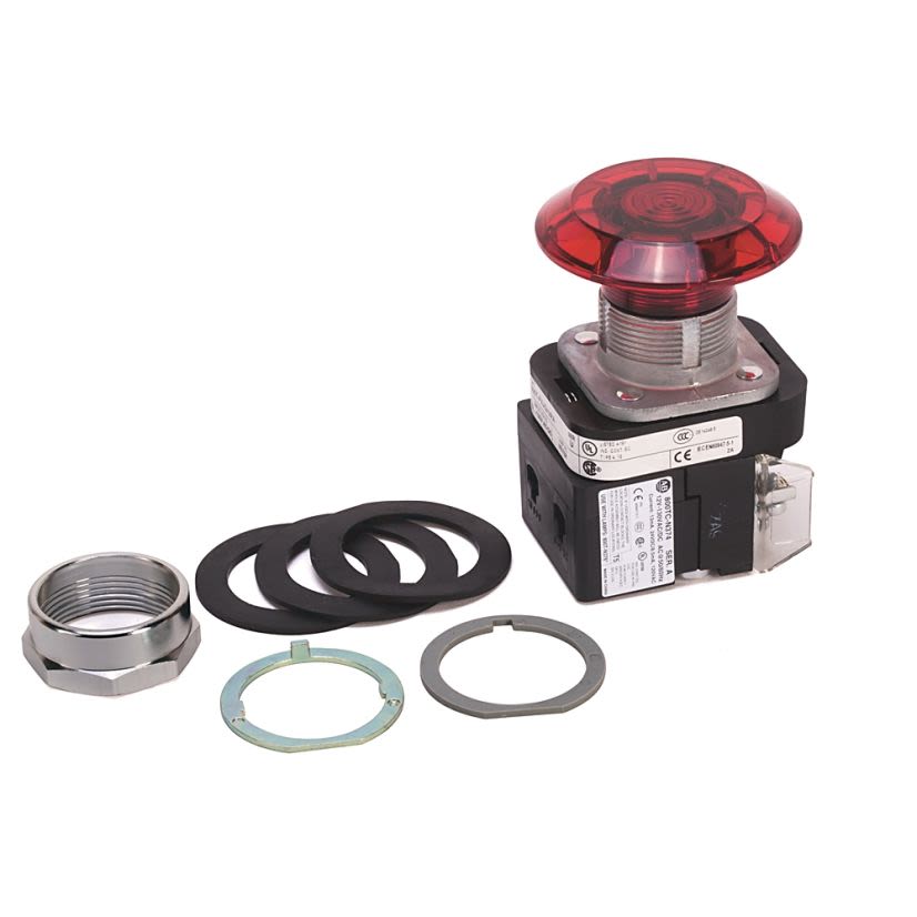 A-B Rockwell 800T-FXJQH2WD1 30mm Push-Pull Device 800T PB