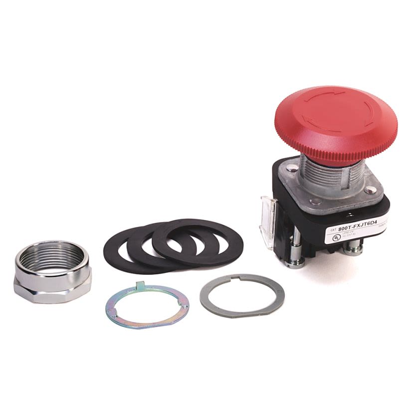 A-B Rockwell 800T-FXJT6D4 30mm Push-Pull Device 800T PB