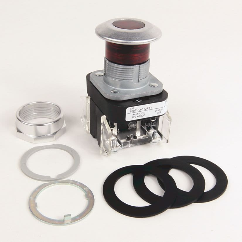 A-B Rockwell 800T-FXQ10GA1 30mm Push-Pull Device 800T PB