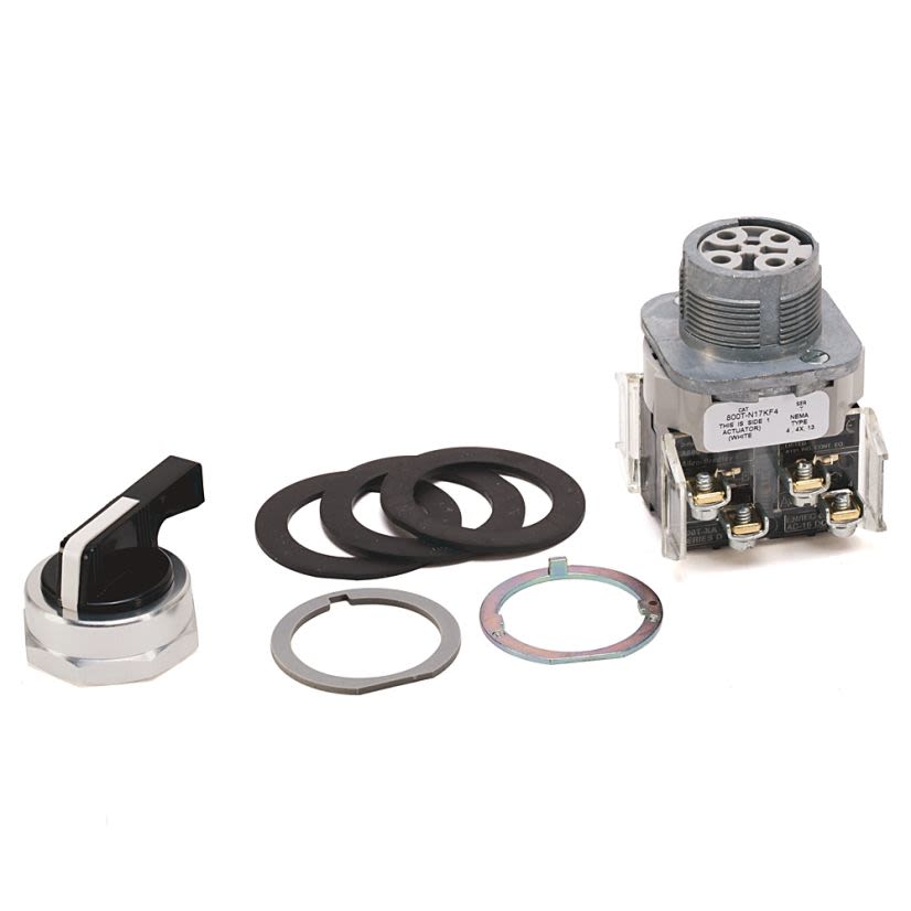 A-B Rockwell 800T-N17KF4B 30mm Selector Switch 800T PB