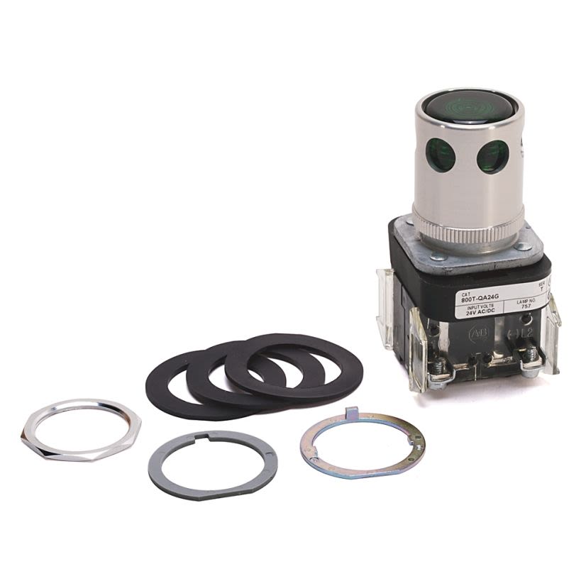 A-B Rockwell 800T-QA24G 30mm Momentary Push Button 800T PB